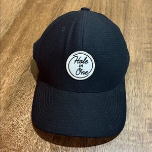AG green label flexfit black hat. Hole in One